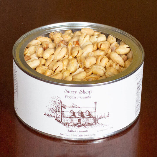 These extra-large, crunchy gourmet Virginia peanuts are lightly salted and freshly cooked in small batches.